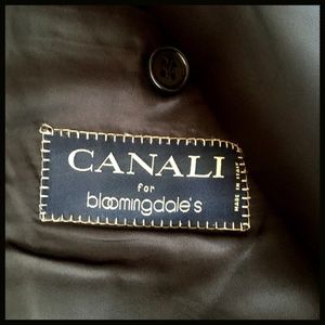 Canali Super 120 Pin Stripe Suit Size 42R
